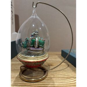 Mostowski Glass Ornament Rhino Rhinoceros Hand Blown No. 0749 Poland-FREE SHIP